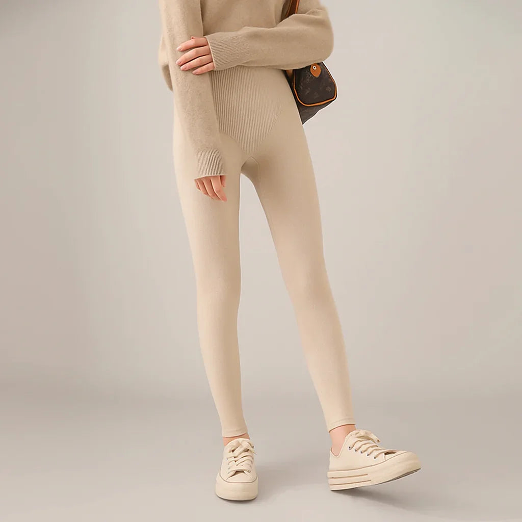 CalmWeave Cashmere Knit Leggings