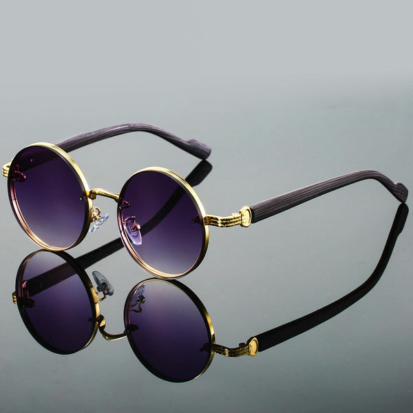 Enzo Bold Round Sunglasses