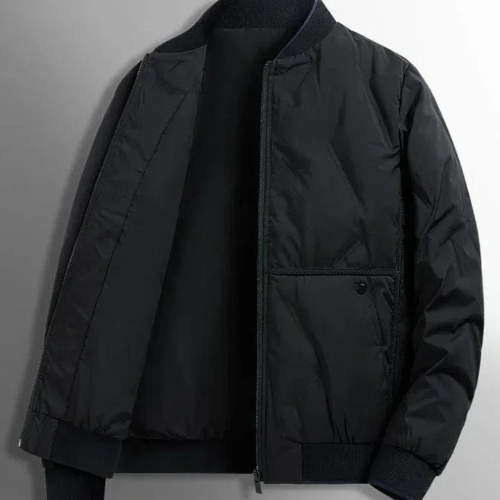 Velin Zip Padded Bomber Jacket