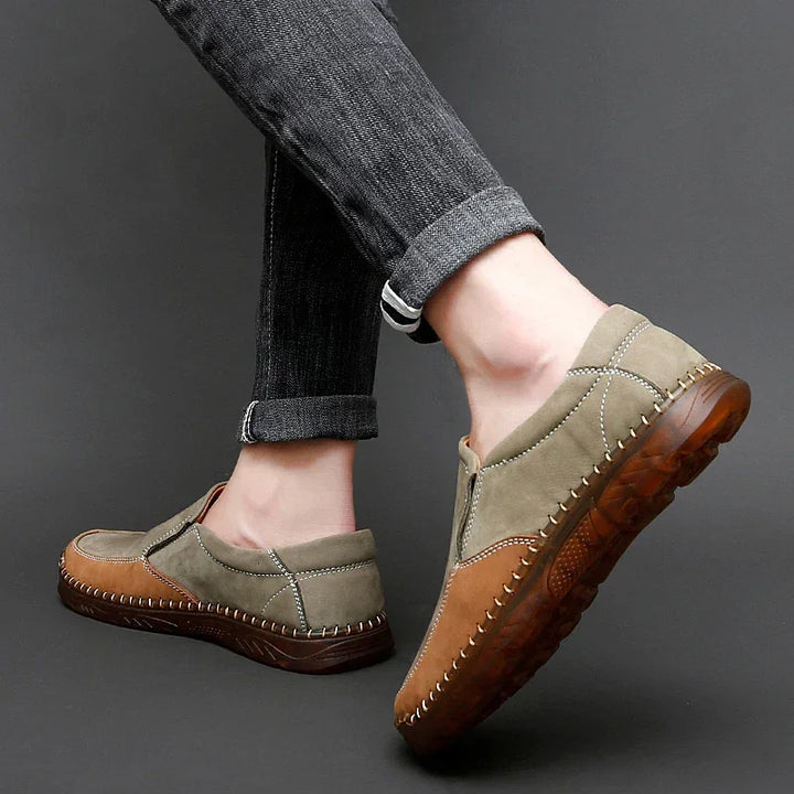 Lunair Suede Handcrafted Loafers