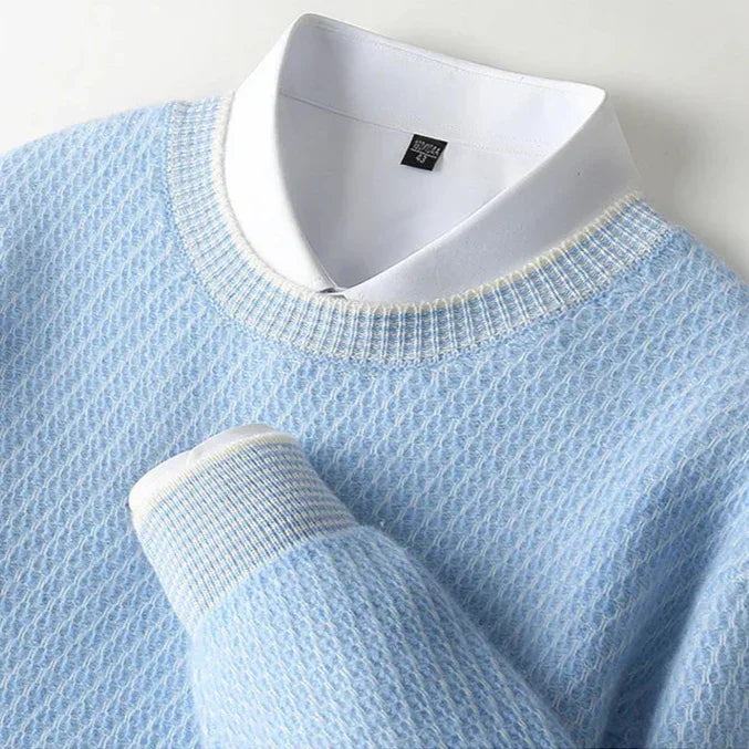 Marcelli Luxe Cashmere Knit Sweater