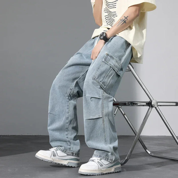 Axton Relaxed Wide Jeans