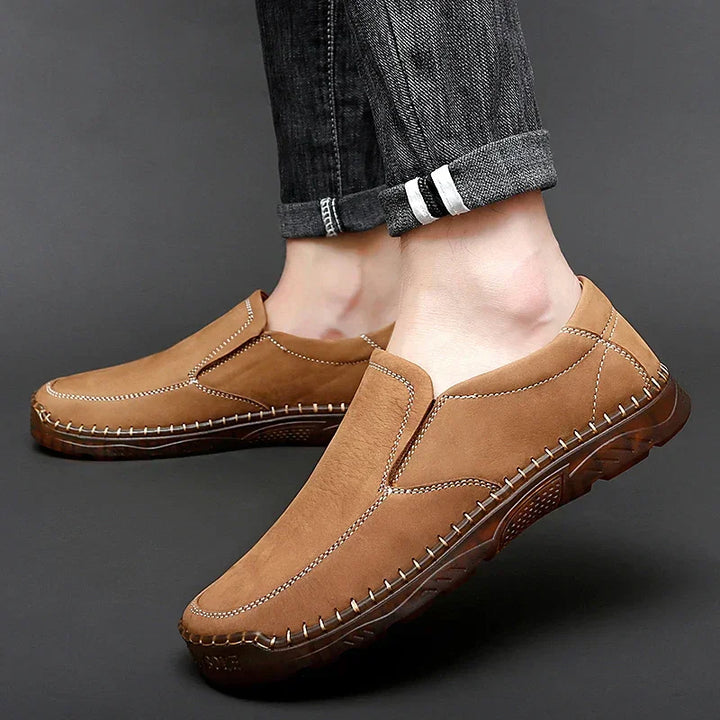Lunair Suede Handcrafted Loafers