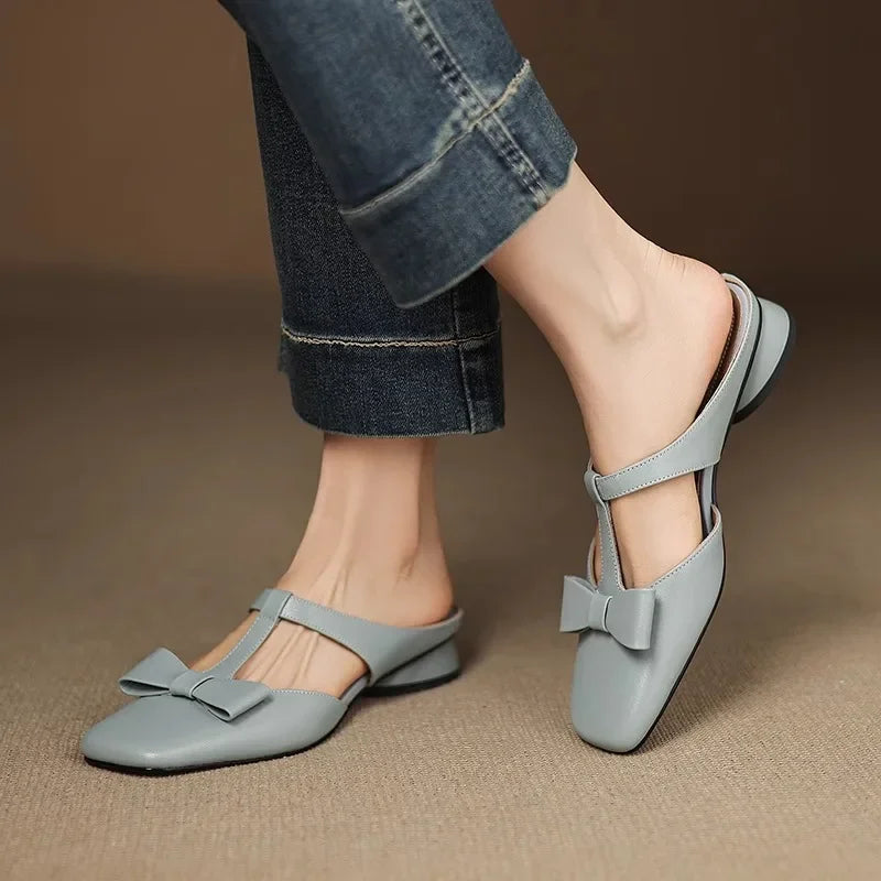 Savona Leather Charming Mules