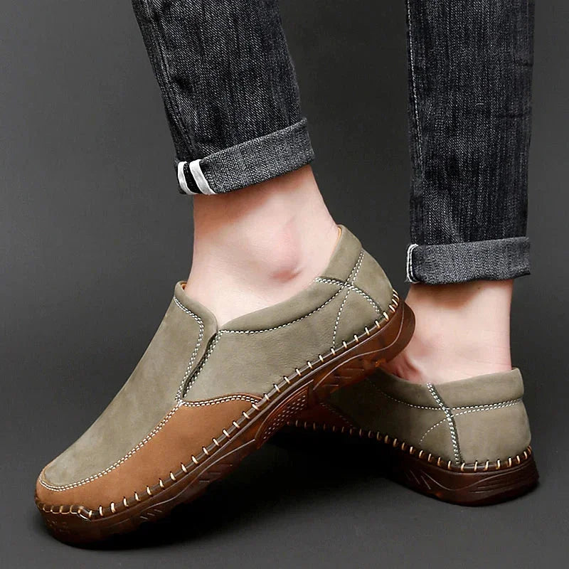 Lunair Suede Handcrafted Loafers