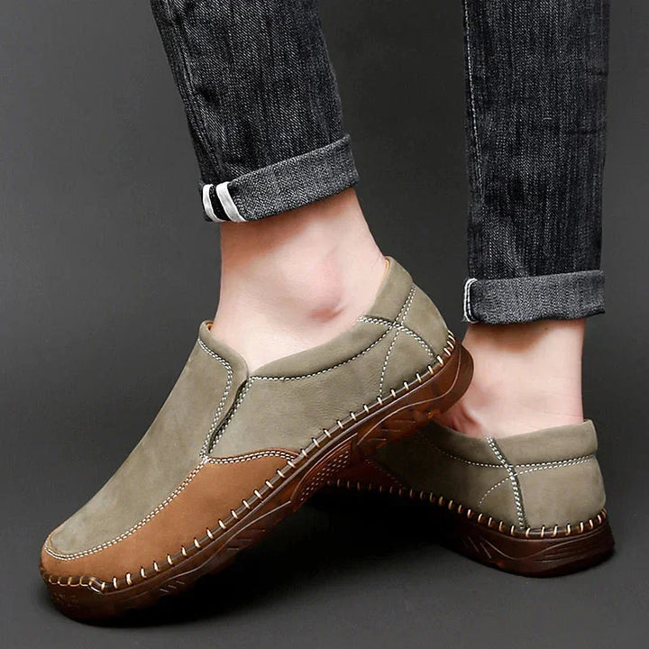 Lunair Suede Handcrafted Loafers