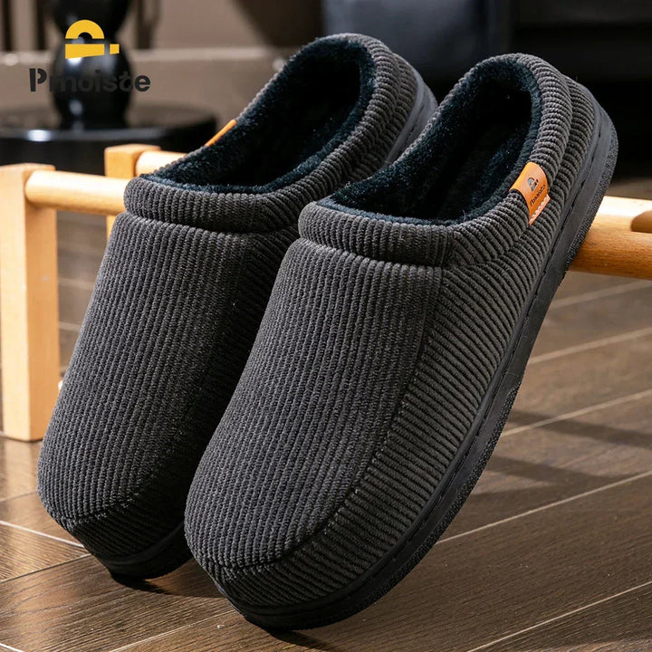 Merrin Plush Corduroy Fleece Slippers