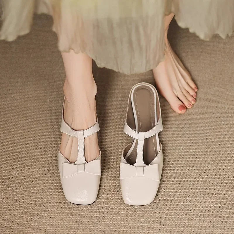 Savona Leather Charming Mules