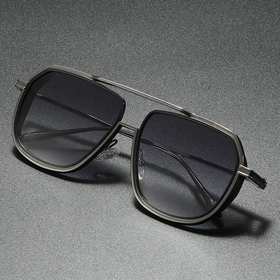 Vic Classic Double-Bridge Aviator Sunglasses
