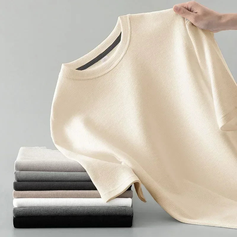 Everyday Relaxed Waffle-Knit Shirt