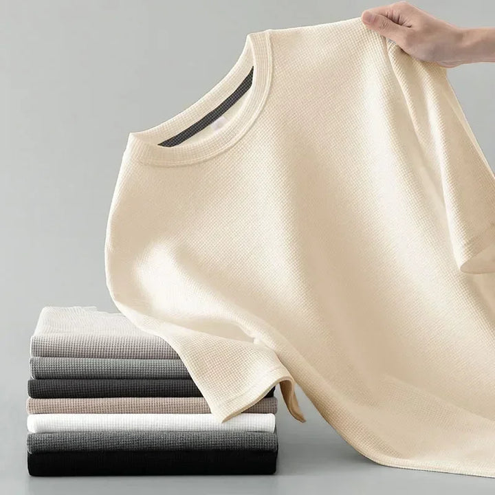 Everyday Relaxed Waffle-Knit Shirt