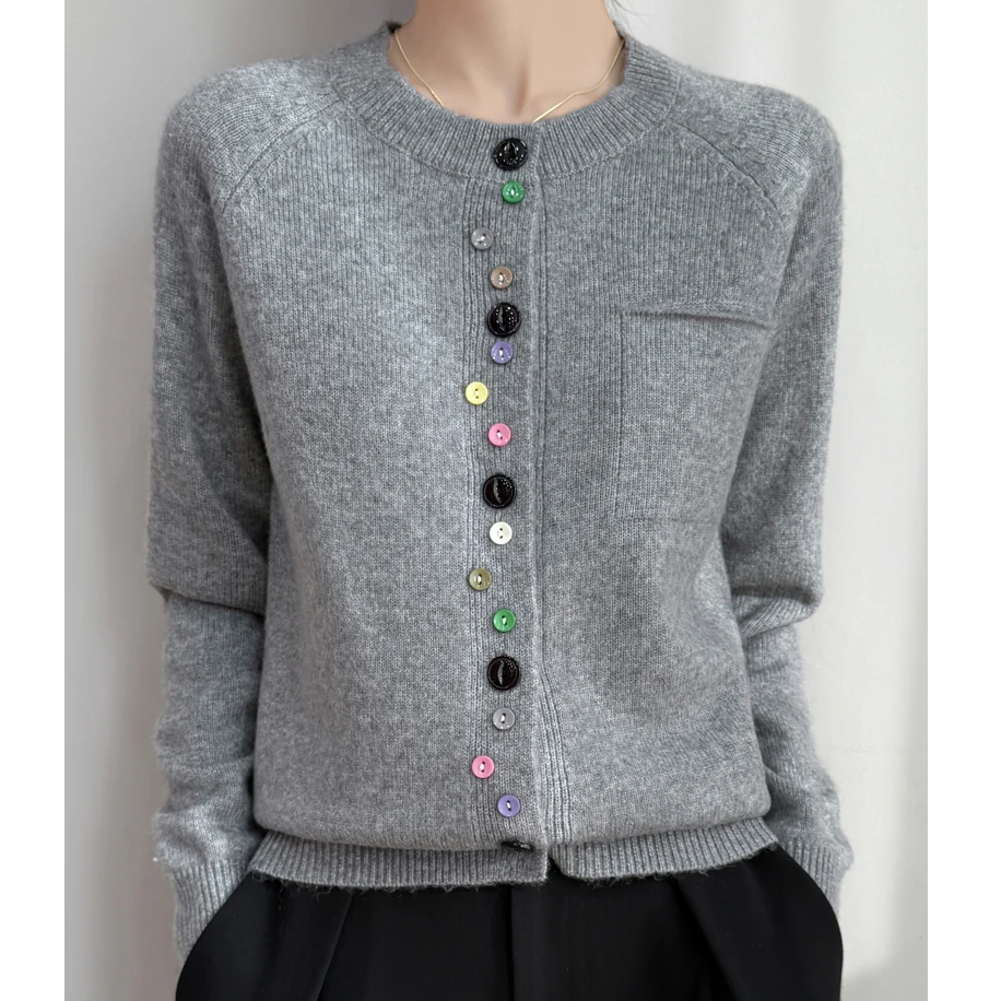 Isandro Soft Merino Knit Cardigan