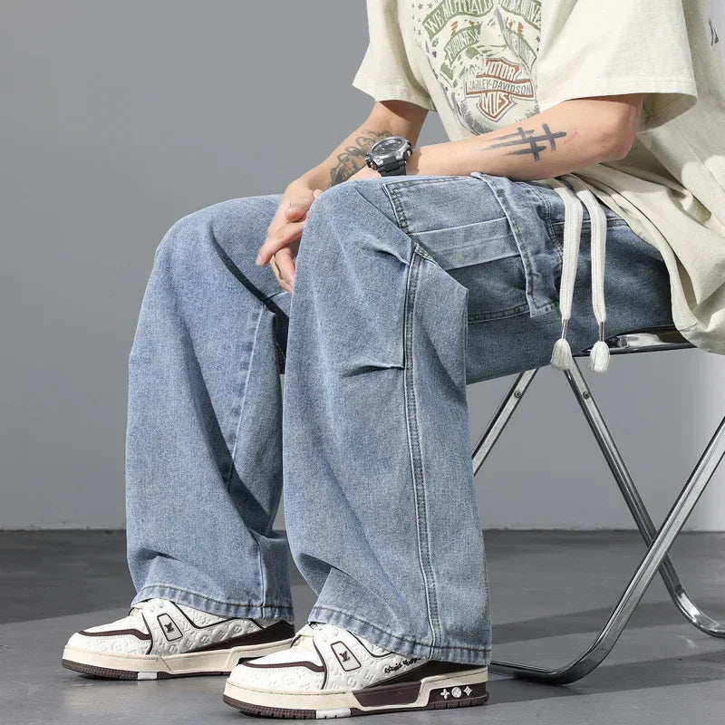 Axton Relaxed Wide Jeans