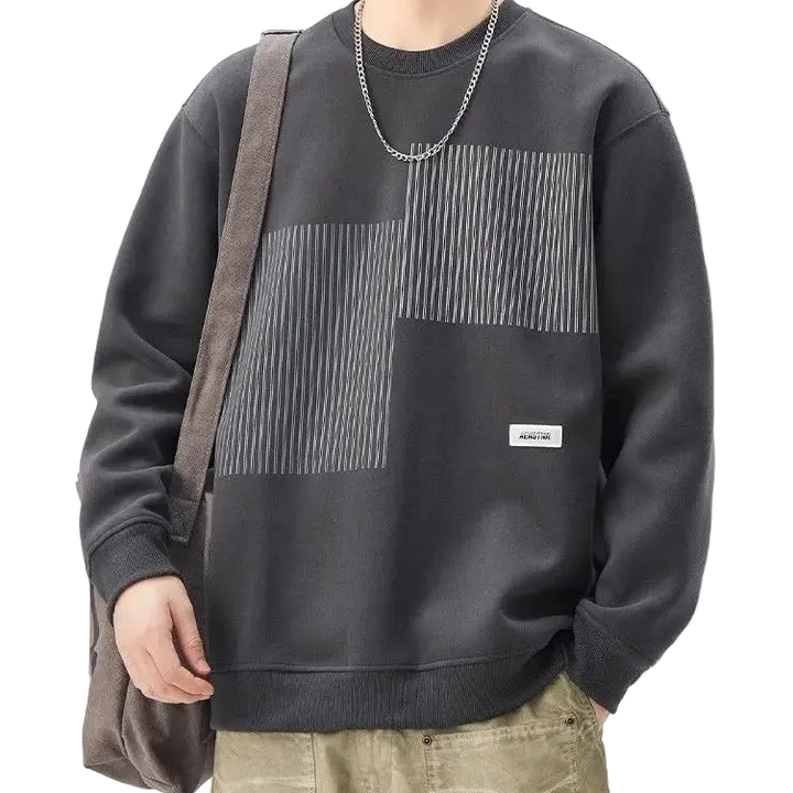 Vasco Relaxed Oversized Crewneck Sweatshirt