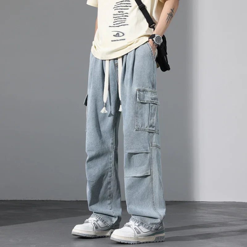 Axton Relaxed Wide Jeans