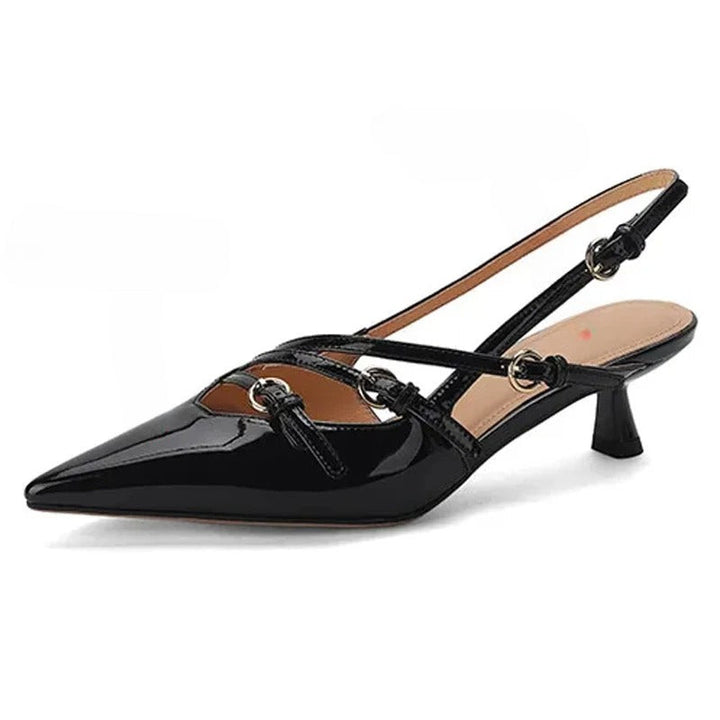 Dover Leather Patent Pumps