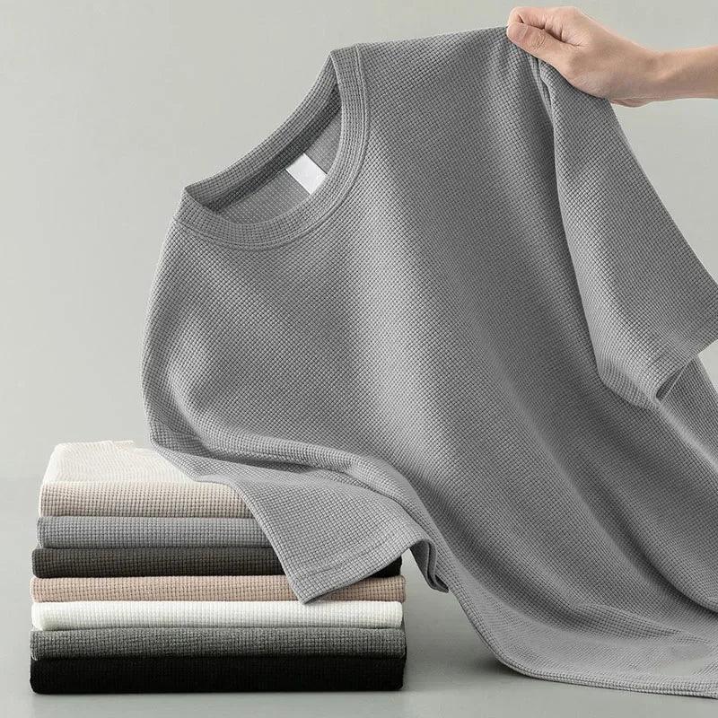 Everyday Relaxed Waffle-Knit Shirt