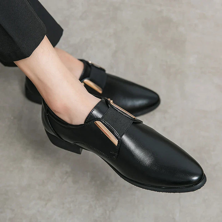 Portofino Polished Leather Loafers