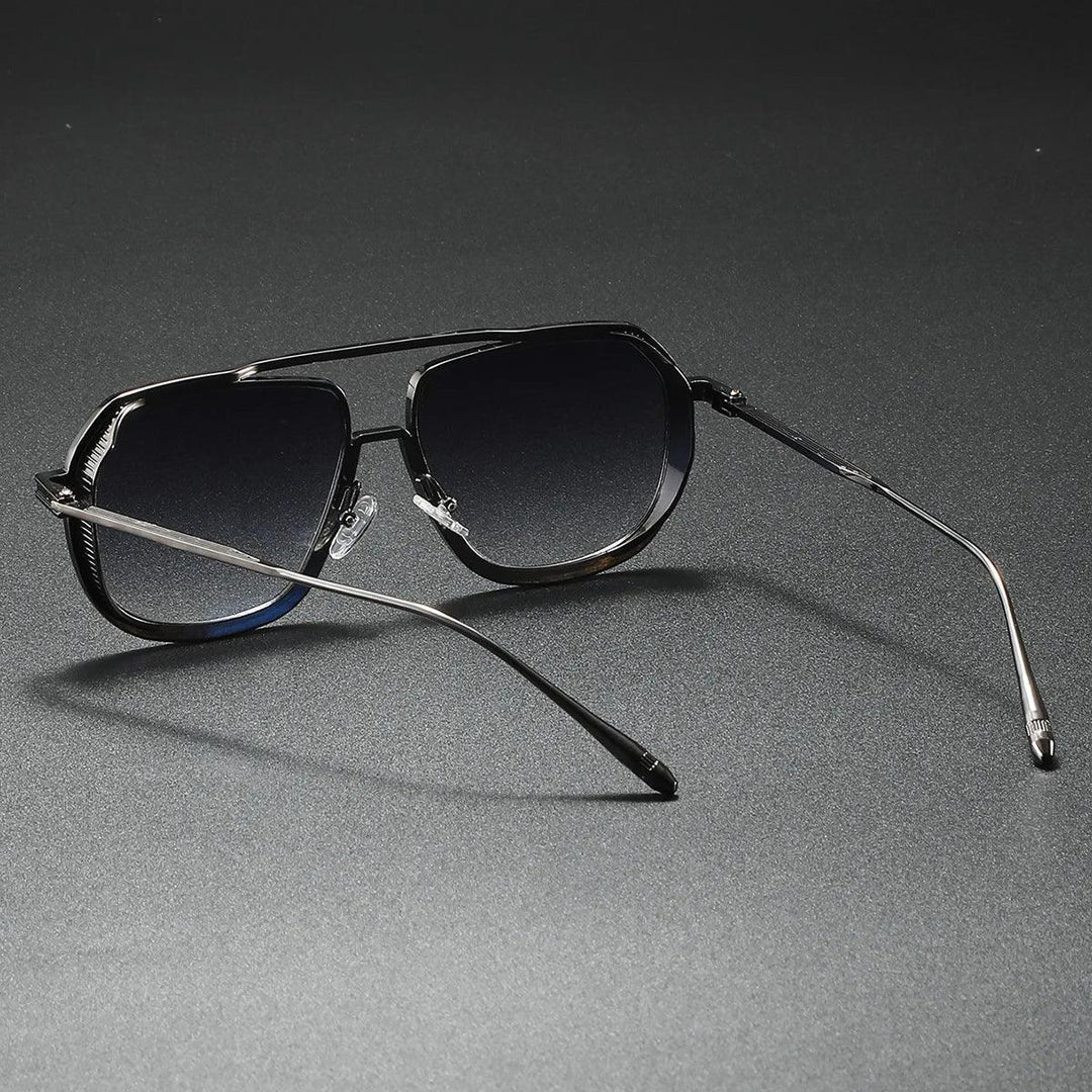 Vic Classic Double-Bridge Aviator Sunglasses