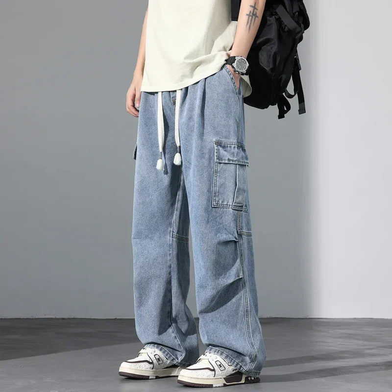 Axton Relaxed Wide Jeans