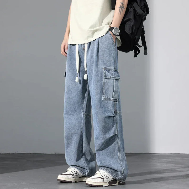 Axton Relaxed Wide Jeans