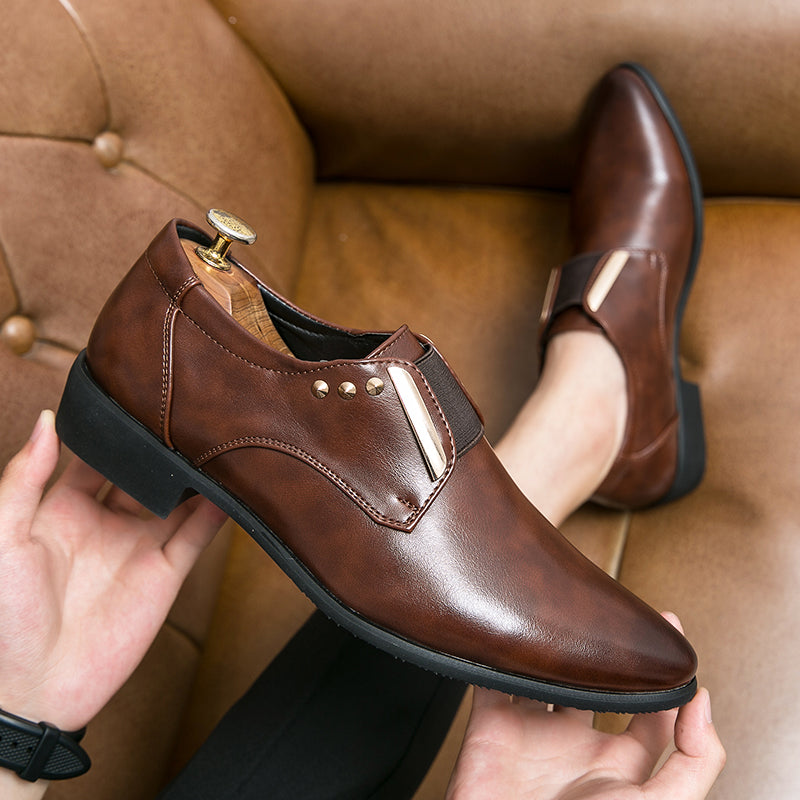 Portofino Polished Leather Loafers