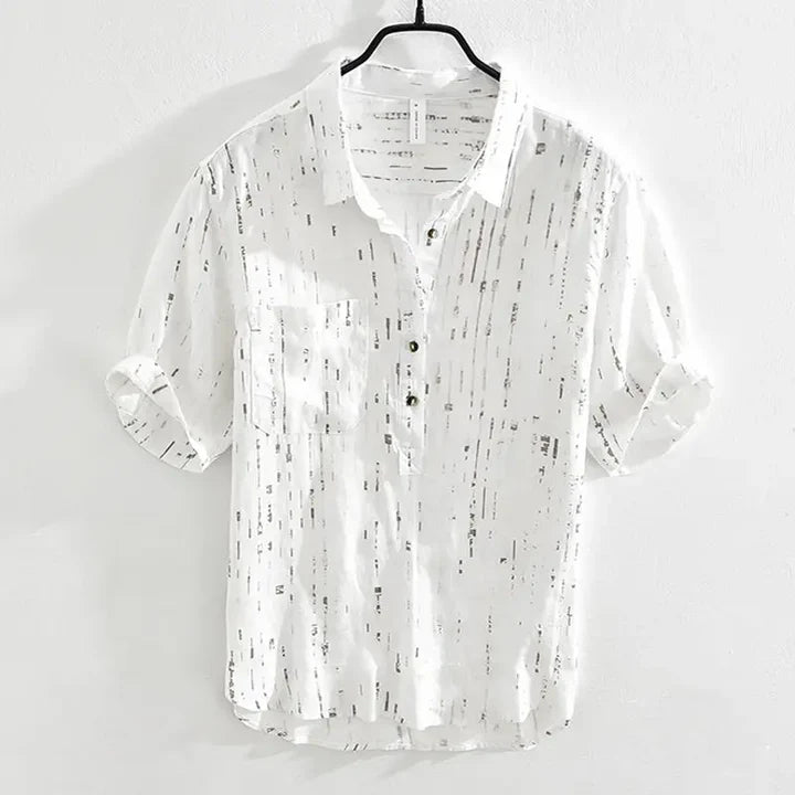 Belmont Linen Striped Shirt