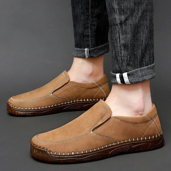 Lunair Suede Handcrafted Loafers