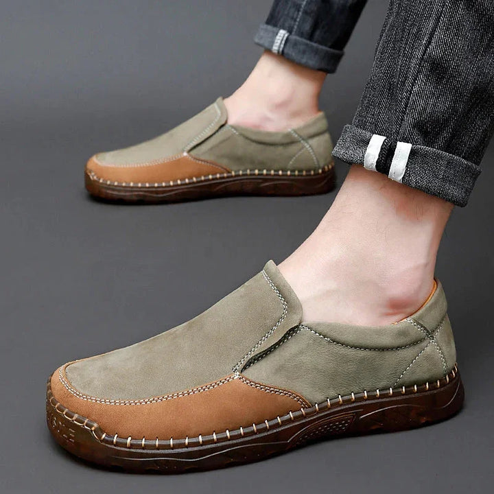 Lunair Suede Handcrafted Loafers