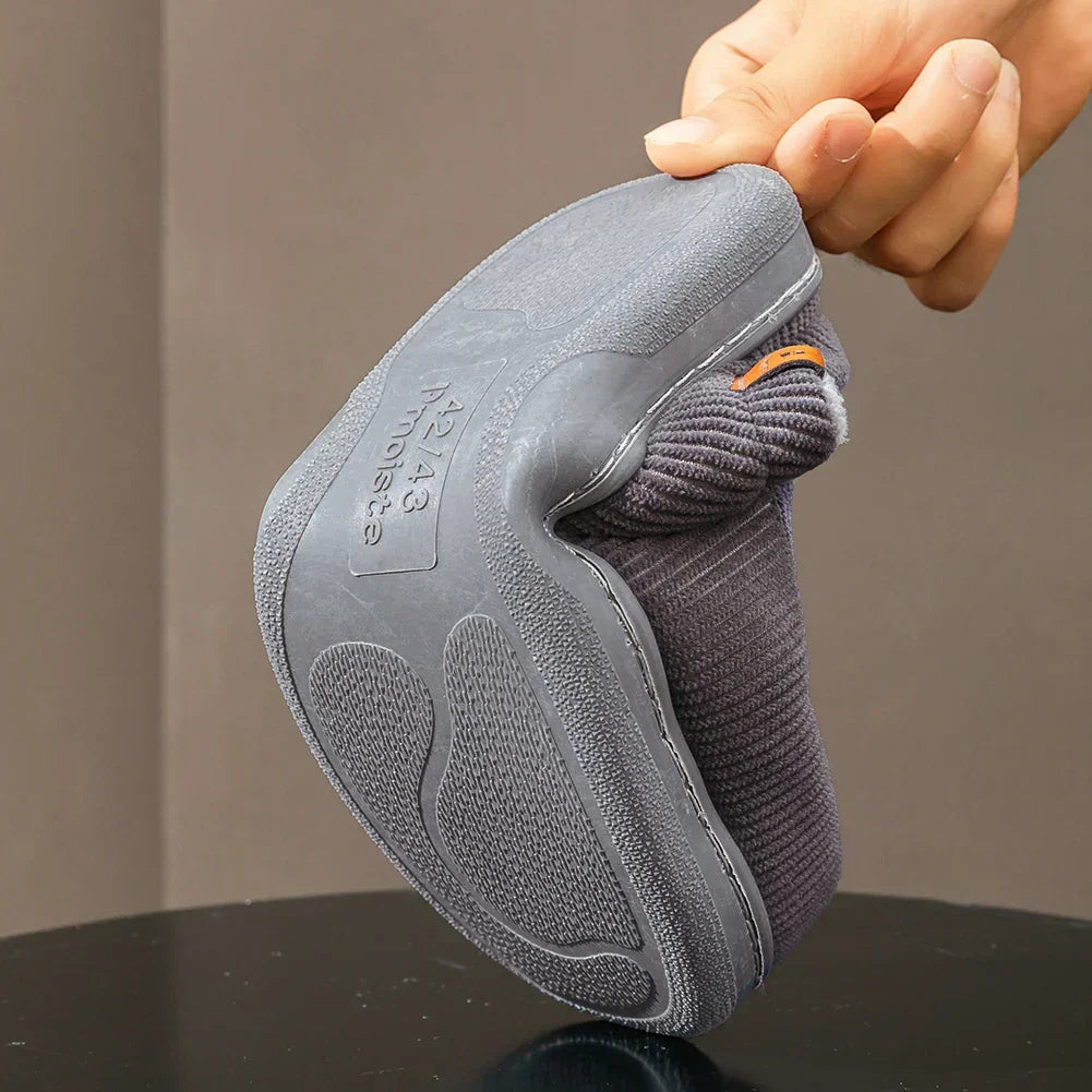 Merrin Plush Corduroy Fleece Slippers