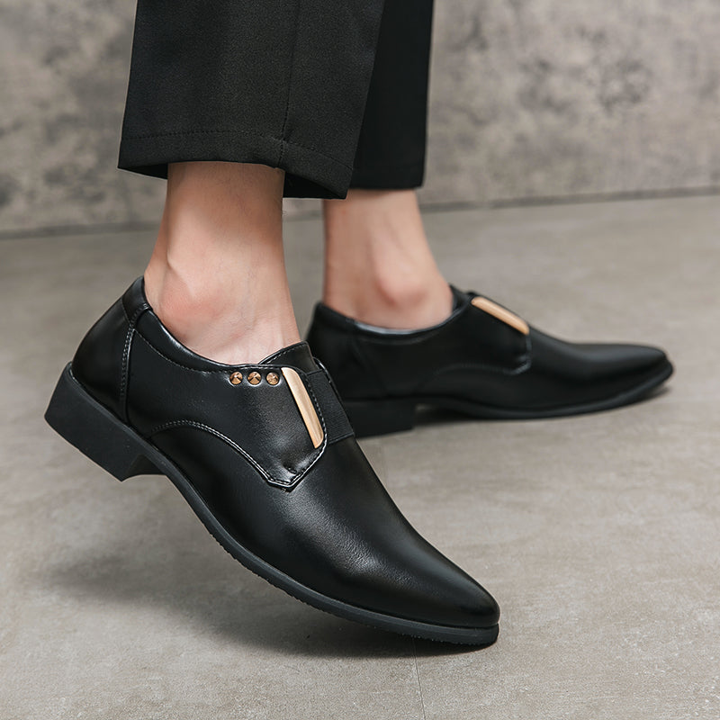 Portofino Polished Leather Loafers