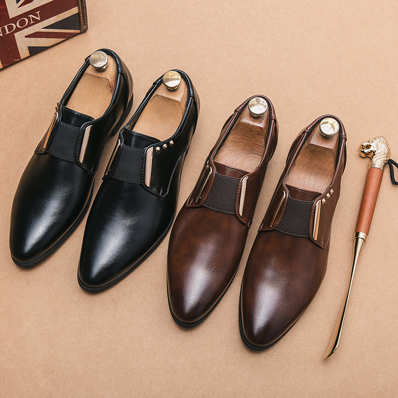 Portofino Polished Leather Loafers