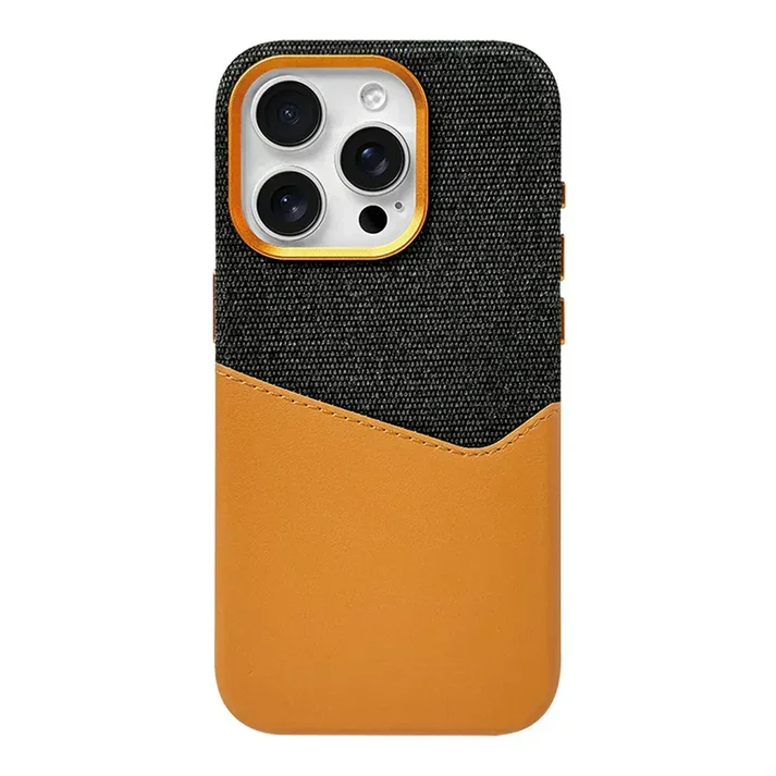 Cassian Canvas Leather Case