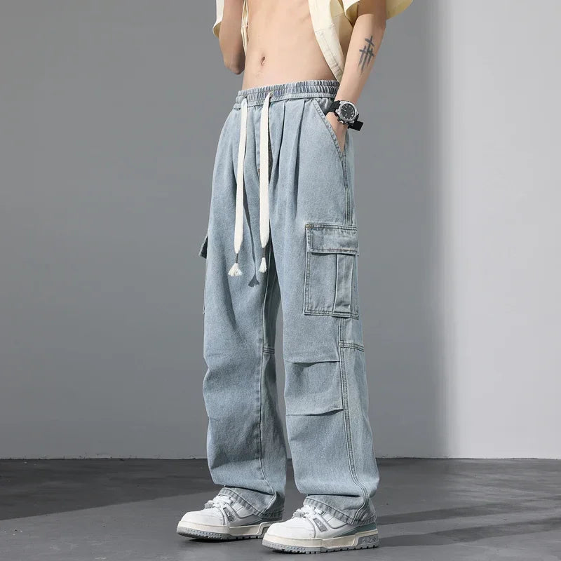 Axton Relaxed Wide Jeans