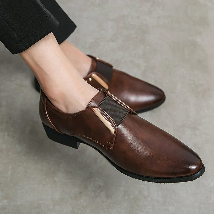Portofino Polished Leather Loafers