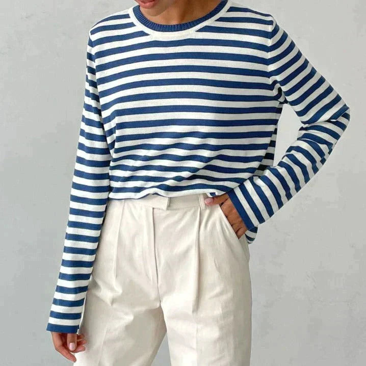 Cosimo Classic Striped Knit Top