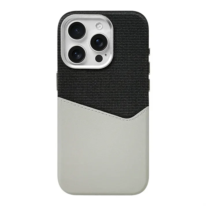 Cassian Canvas Leather Case