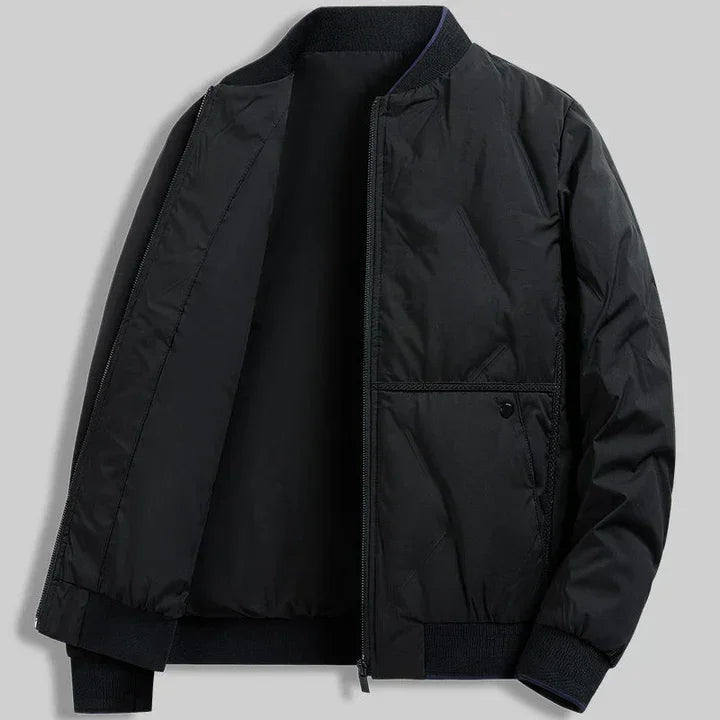 Velin Zip Padded Bomber Jacket
