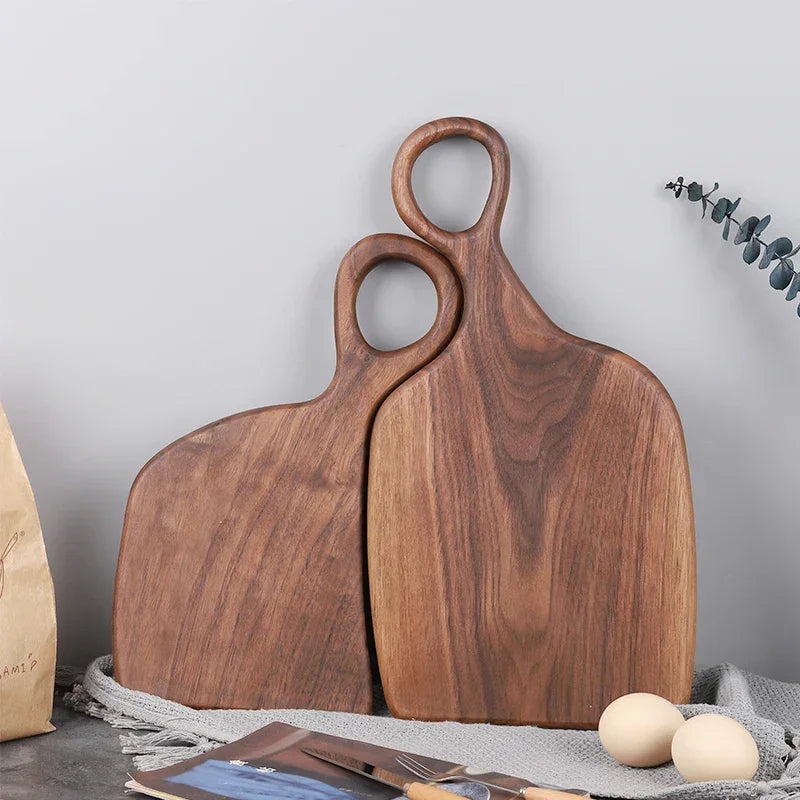 Rovelli wooden cutting boards with handles, minimalist kitchen decor