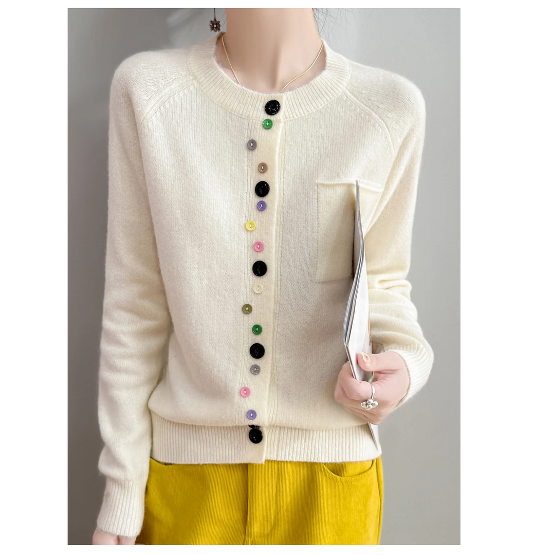Isandro Soft Merino Knit Cardigan