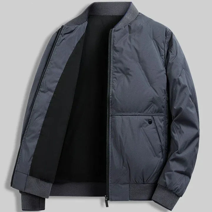 Velin Zip Padded Bomber Jacket
