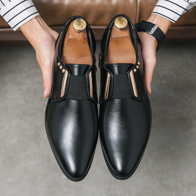 Portofino Polished Leather Loafers