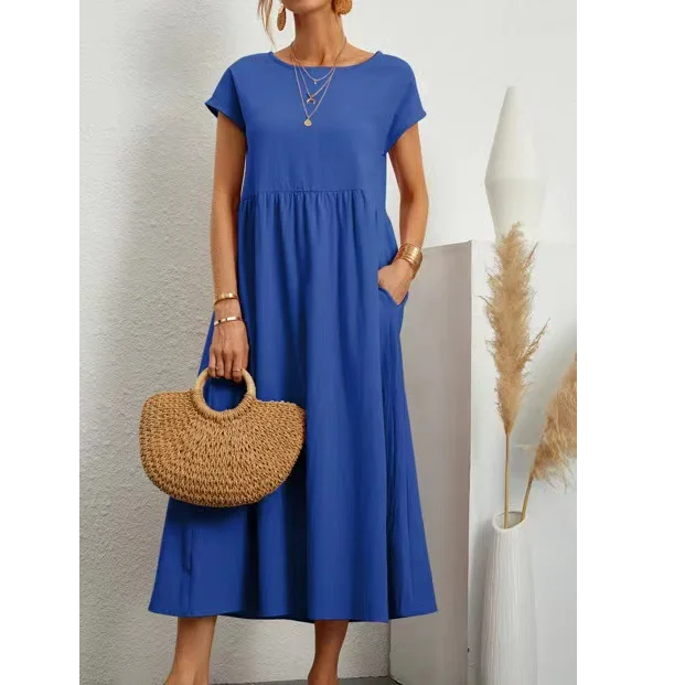 Haven Cotton Blend Maxi Dress