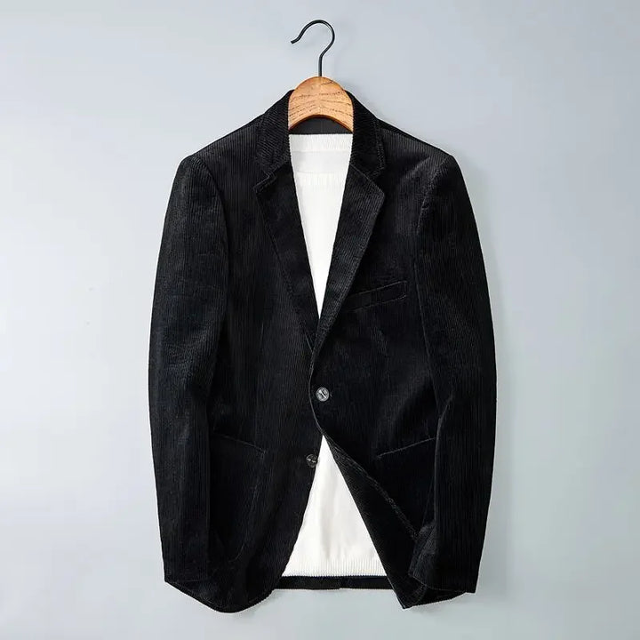 Ardoni Striped Slim Corduroy Blazer