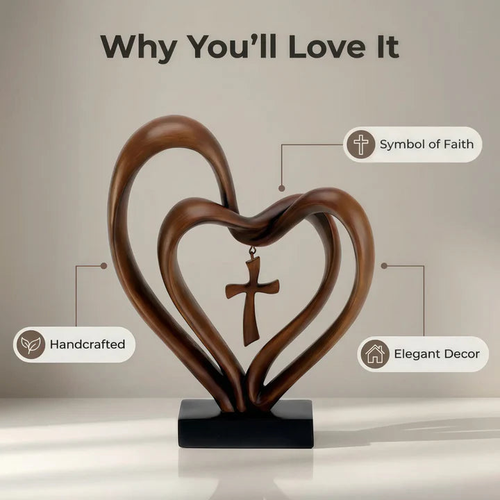 Montclair Carved Wood Sculpture