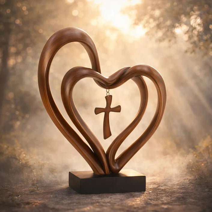 Montclair Carved Wood Sculpture