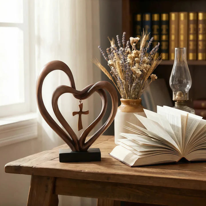 Montclair Carved Wood Sculpture