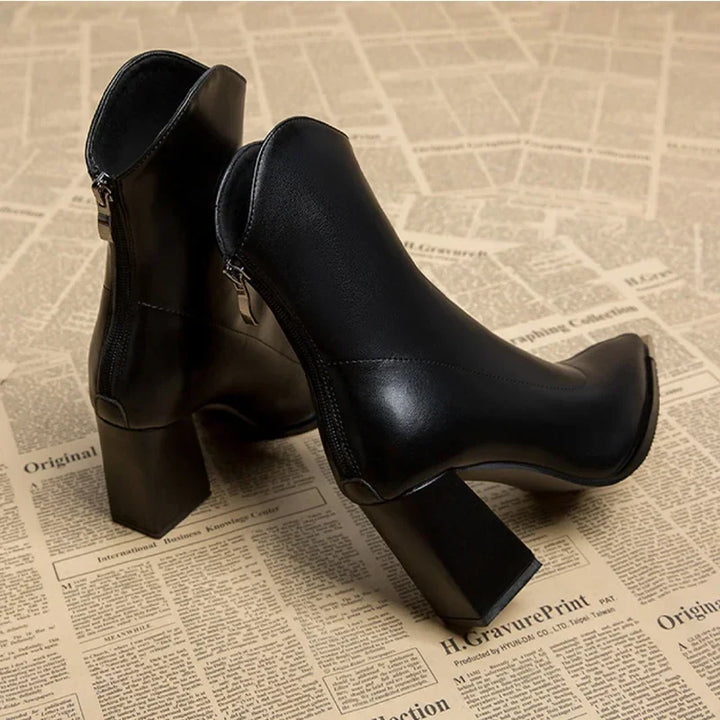 Chrome Pointed Tip Boots