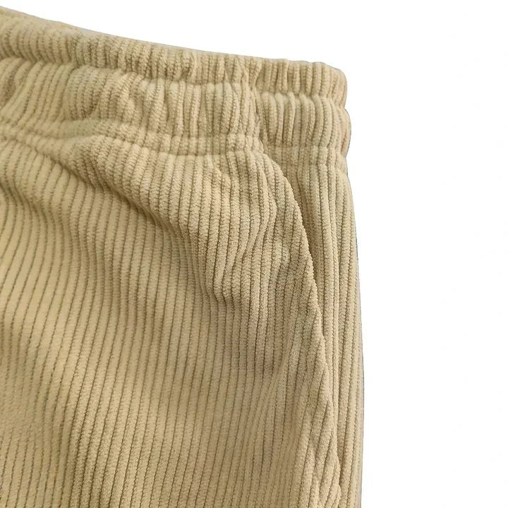 Eldric Corduroy Relaxed Wide Pants