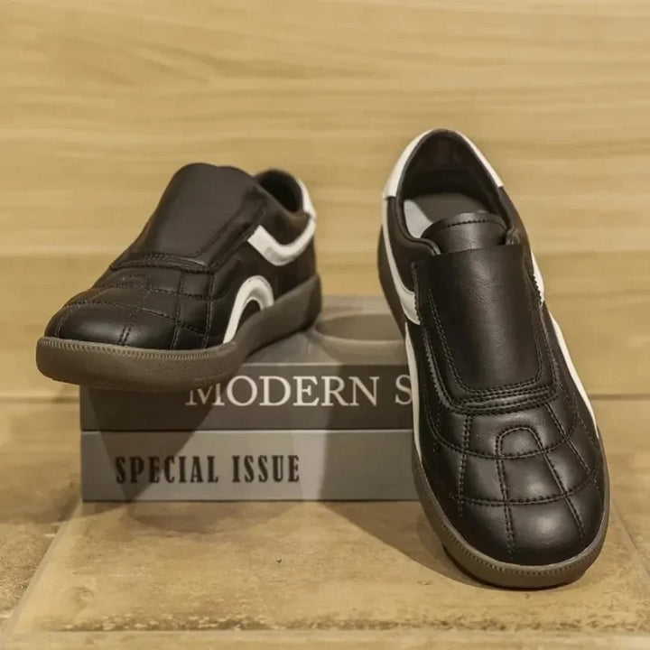 Ayala Classic Leather Slip-On Sneakers